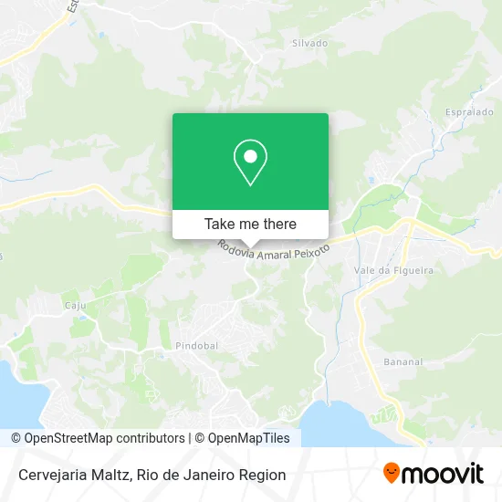 Cervejaria Maltz map