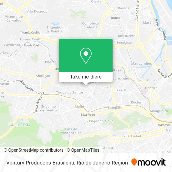 Ventury Producoes Brasileira map