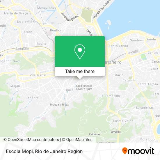 Escola Mopi map