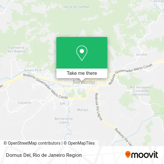 Domus Dei map