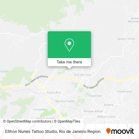 Elthon Nunes Tattoo Studio map