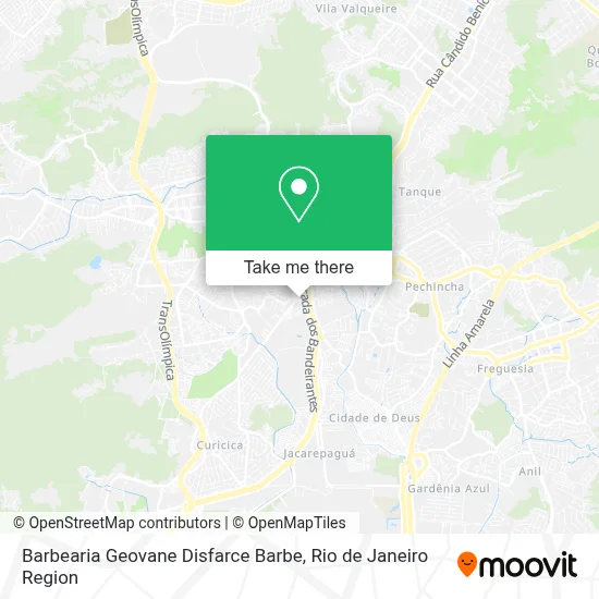 Barbearia Geovane Disfarce Barbe map