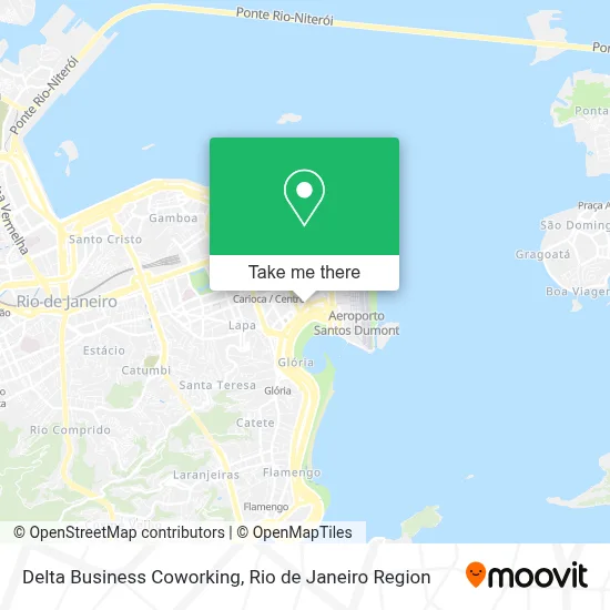 Delta Business Coworking map