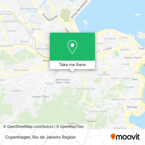 Kopenhagen map