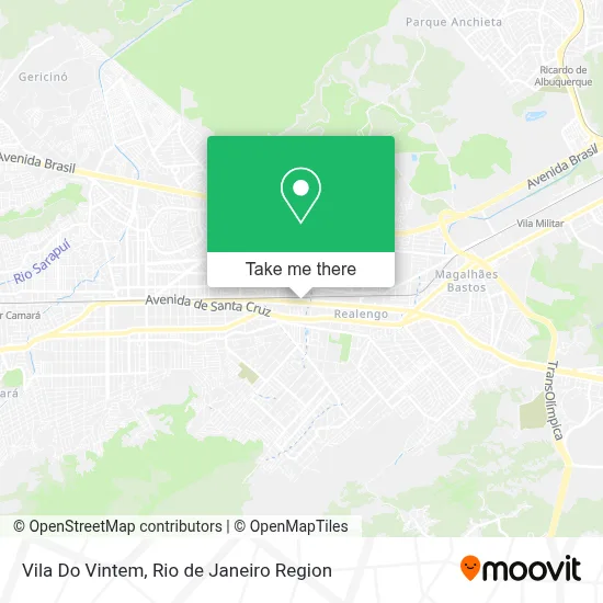 Vila Do Vintem map