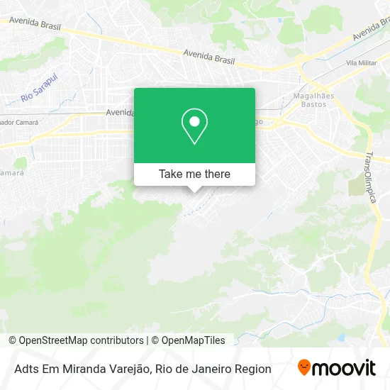 Adts Em Miranda Varejão map
