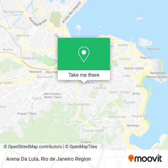 Arena Da Luta map