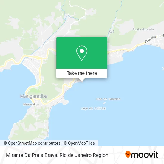 Mirante Da Praia Brava map