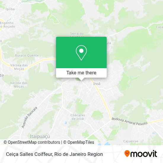 Ceiça Salles Coiffeur map