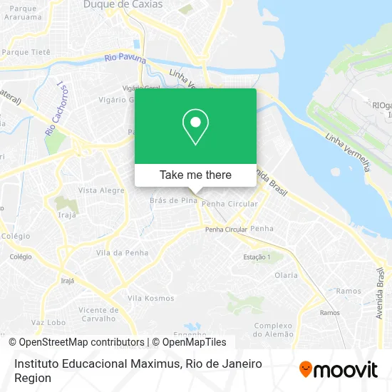 Instituto Educacional Maximus map