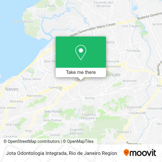 Jota Odontologia Integrada map