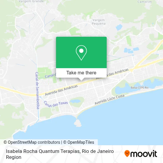 Isabela Rocha Quantum Terapias map
