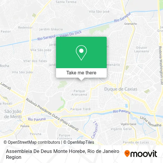 Assembleia De Deus Monte Horebe map