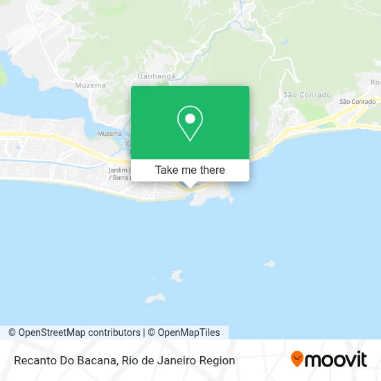 Recanto Do Bacana map