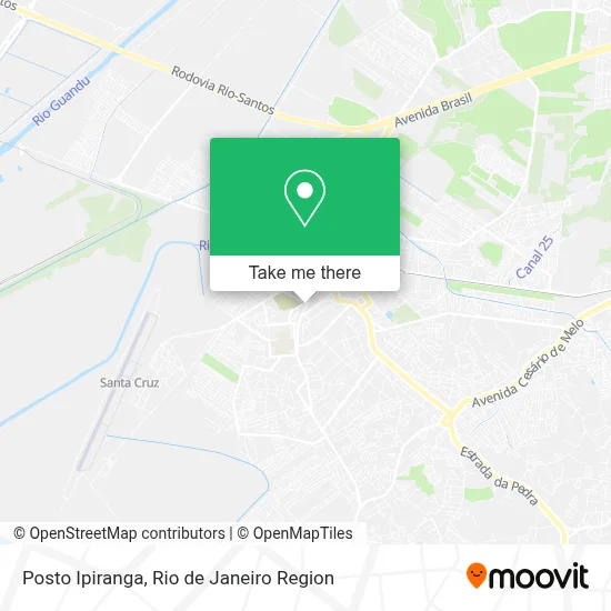 Posto Ipiranga map