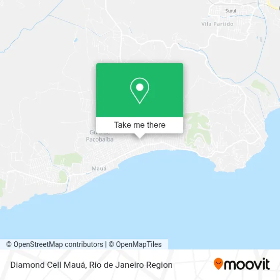 Diamond Cell Mauá map