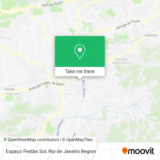 Espaço Festas Sol map