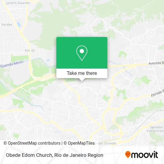 Obede Edom Church map