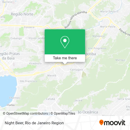 Night Beer map