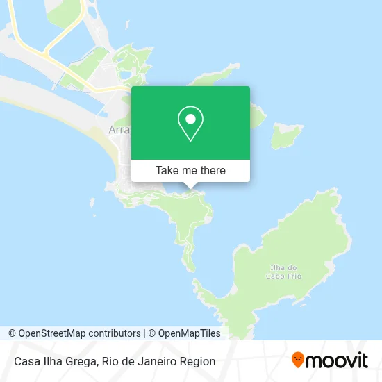 Casa Ilha Grega map