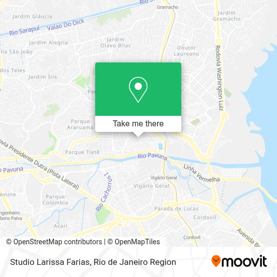 Studio Larissa Farias map