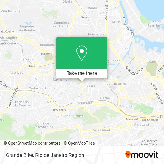 Grande Bike map