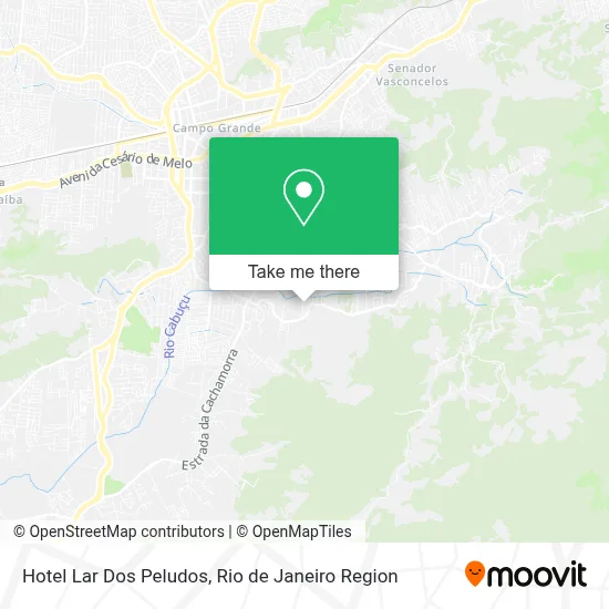 Hotel Lar Dos Peludos map