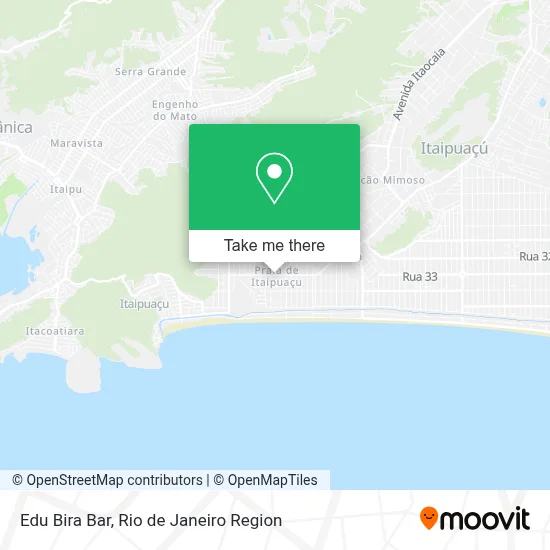 Edu Bira Bar map