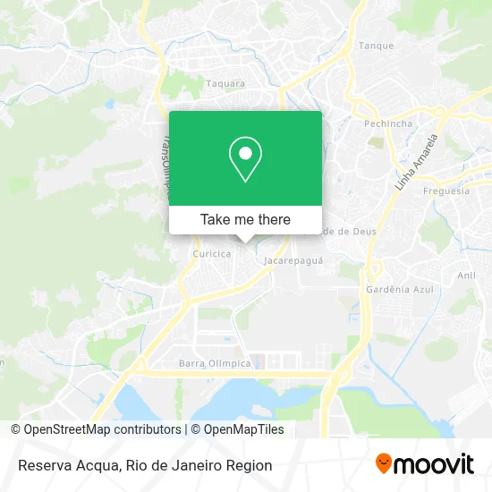 Reserva Acqua map