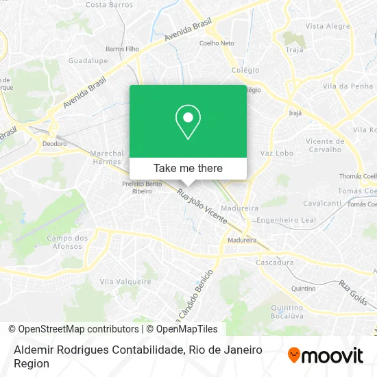 Aldemir Rodrigues Contabilidade map