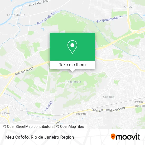 Meu Cafofo map