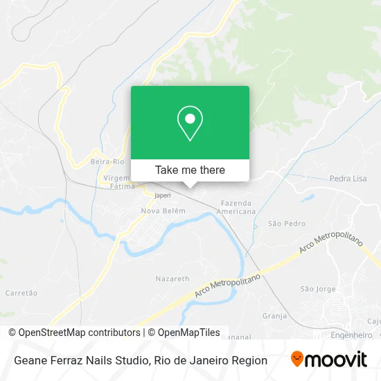 Geane Ferraz Nails Studio map