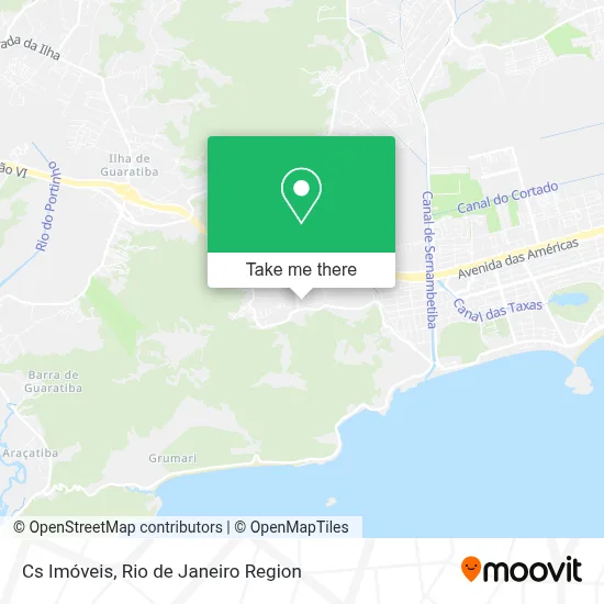 Cs Imóveis map