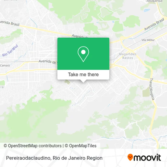 Pereiraodaclaudino map