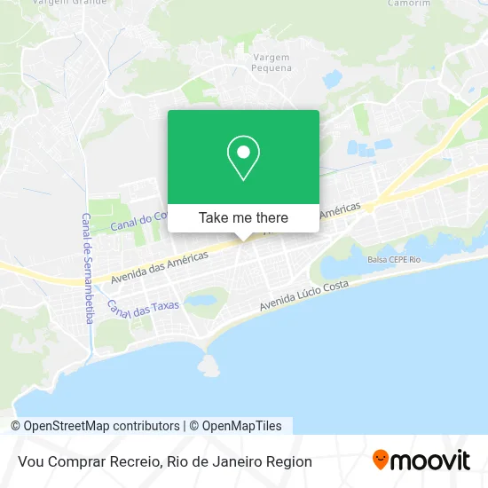 Vou Comprar Recreio map