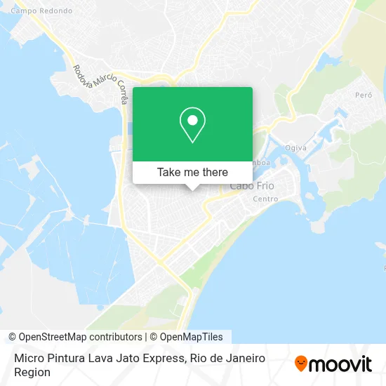 Micro Pintura Lava Jato Express map
