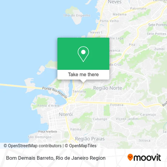 Bom Demais Barreto map