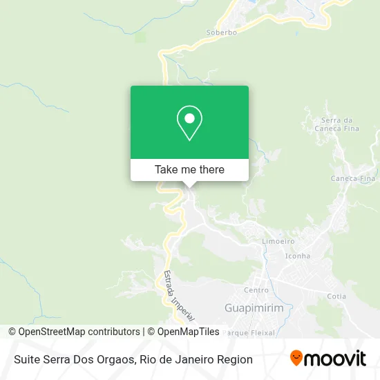 Suite Serra Dos Orgaos map