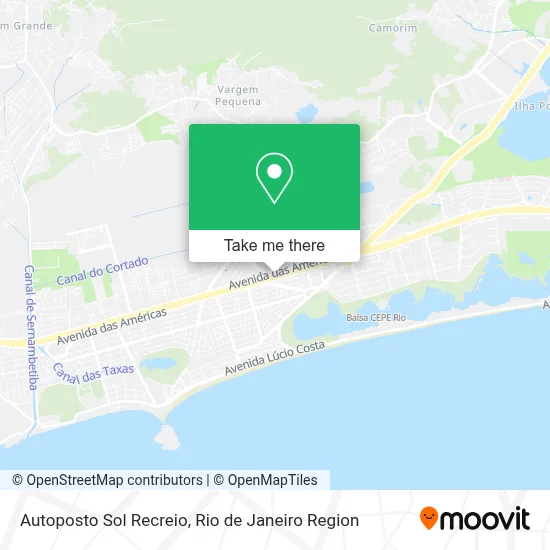 Autoposto Sol Recreio map