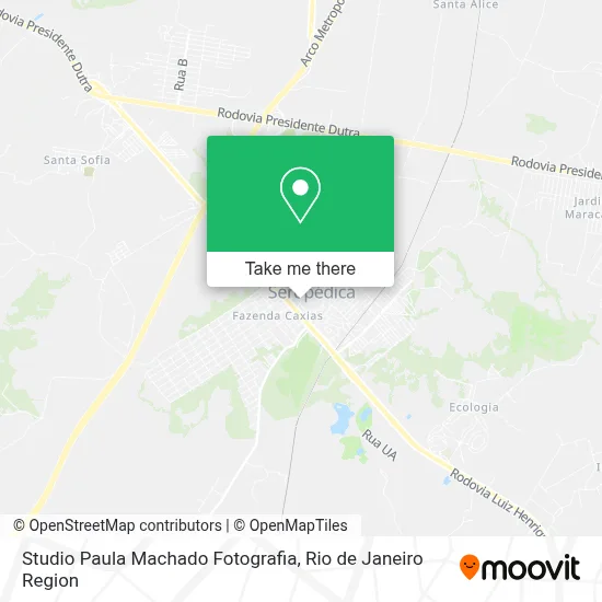 Studio Paula Machado Fotografia map