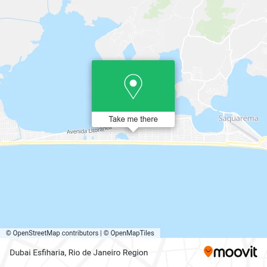Dubai Esfiharia map