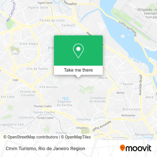 Cmm Turismo map