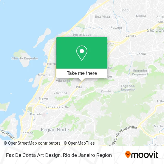 Faz De Conta Art Design map