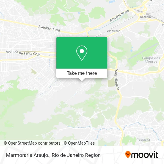 Marmoraria Araujo. map