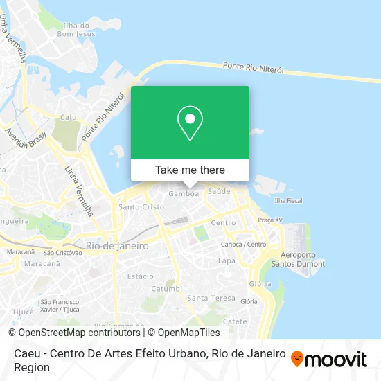 Caeu - Centro De Artes Efeito Urbano map