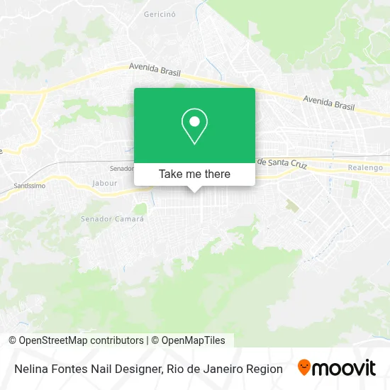 Nelina Fontes Nail Designer map