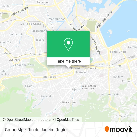 Grupo Mpe map
