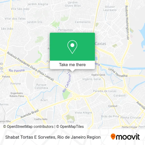 Shabat Tortas E Sorvetes map