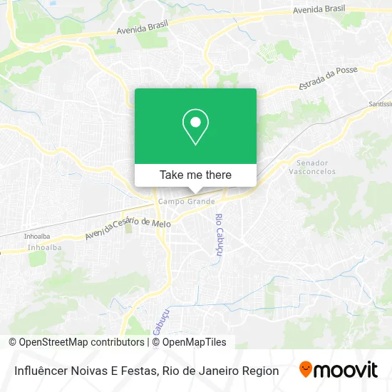 Influêncer Noivas E Festas map