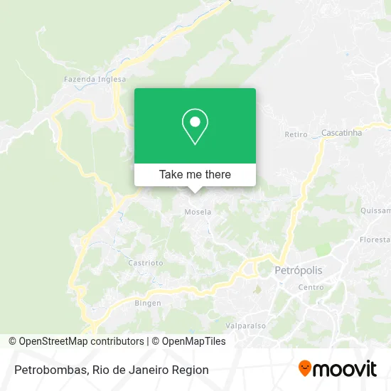 Petrobombas map